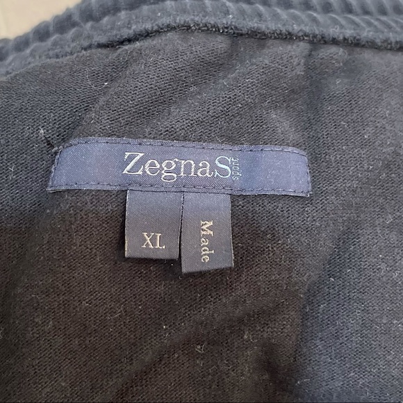 Zegna Sport Navy Sweatpants - Picture 6 of 8